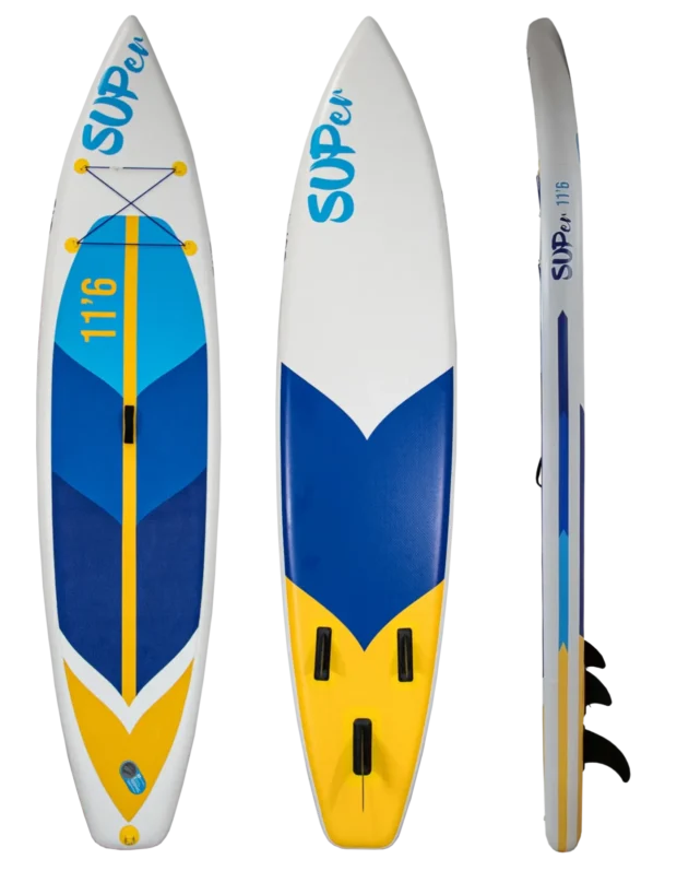 Deska SUP Super 11’6″ 2025 BLUE/PINK - obrazek 2